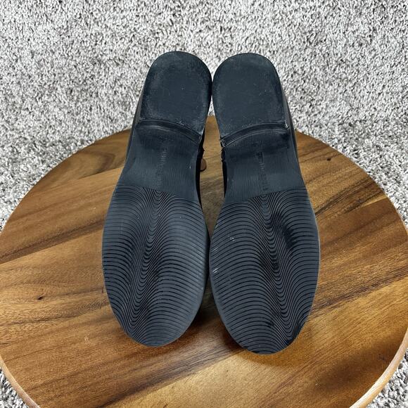 Gentle Souls by Kenneth Cole Size 7.5 Best V-Gore Bootie Leather Buckle Strappy - Picture 7 of 9